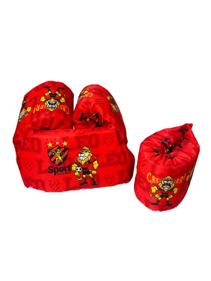 Imagem de  Boia Colete Flutuador Infantil 25 a 35 kg Produto Oficial Sport Club do Recife