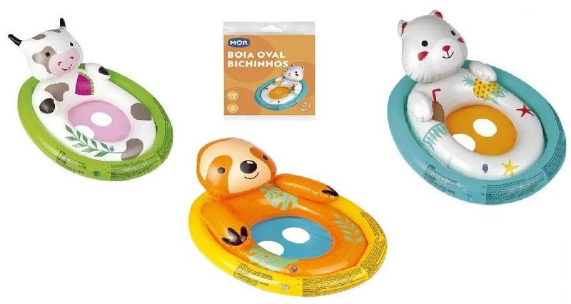 Boia Criança 1 Ano Inflável Piscina Bebe Fralda Infantil - MOR - Boia ...
