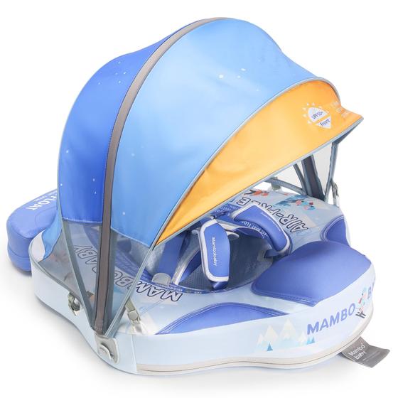 Imagem de Boia de Bebê Lurui Mambobaby com Dossel UPF 50+ (3 a 24 Meses)