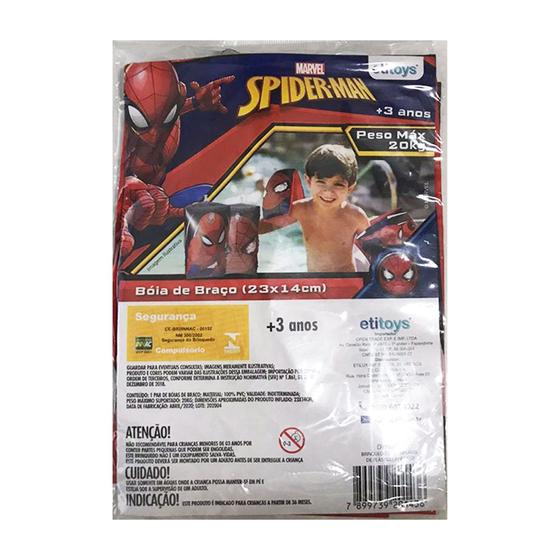 Imagem de Boia de Braço 23x14 Spiderman - ETITOYS