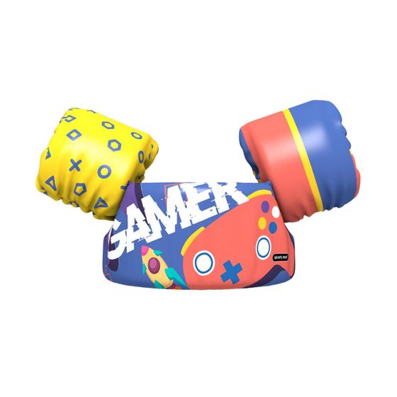 Imagem de Boia de Braço Colete Infantil Gamer Salva Vidas Sea Float 10 a 25kg