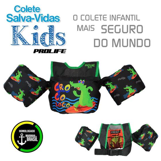 Imagem de Boia de Braço Colete Salva Vidas Infantil Homologado PROLIFE