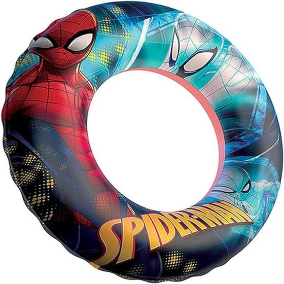 Imagem de Boia De Cintura Homen Aranha 56cm Dyin-027 Etitoys