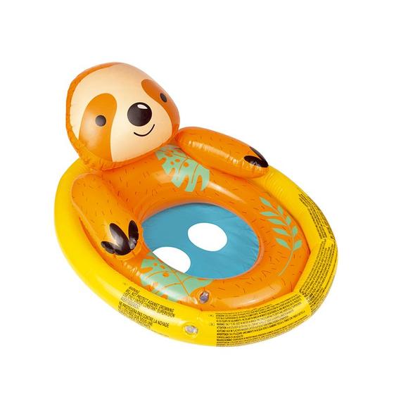 Imagem de Bóia Inflável Bichinho Fralda Infantil Bebê Piscina Mor