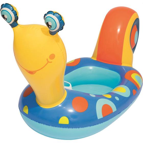 Imagem de Boia Inflavel Bote Infantil Caracol Cores SO - Belfix