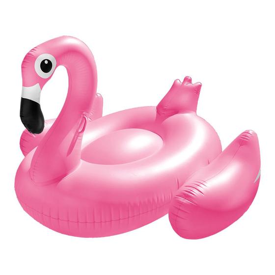 Imagem de Boia Inflável Gigante Flamingo Rosa Bel