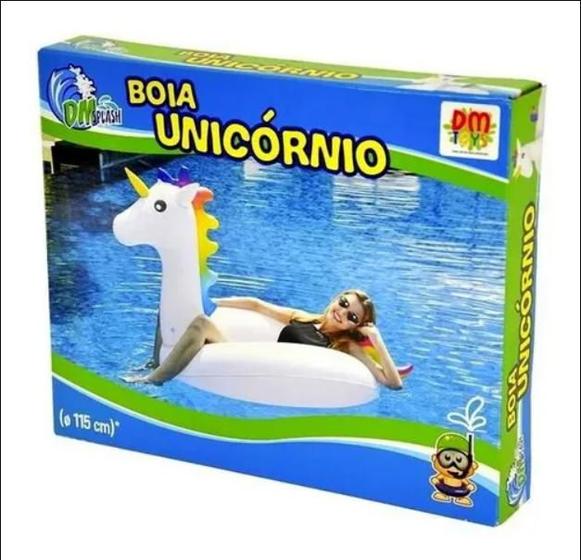 Imagem de Boia Inflavél Jumbo Unicornio 115Cm De  Ref. Dms5680