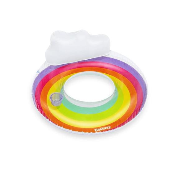Imagem de Boia inflável para piscina sonho de arco-íris Bestway