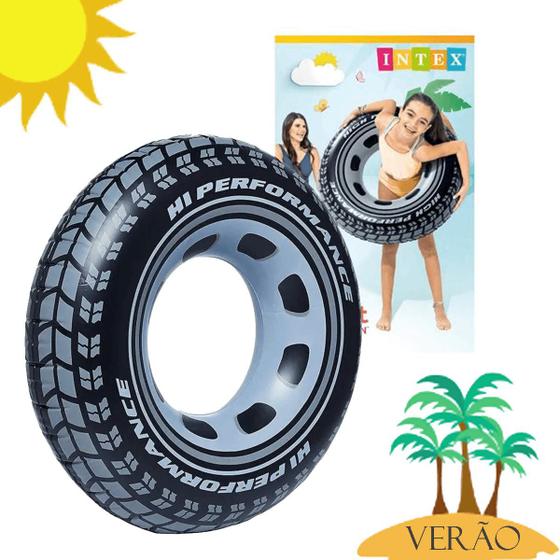 Boia Inflável Pneu Caminhão Monster Diâmetro 91cm Intex Menor preço em Boia Inflável Pneu Caminhão Monster Diâmetro 91cm Intex