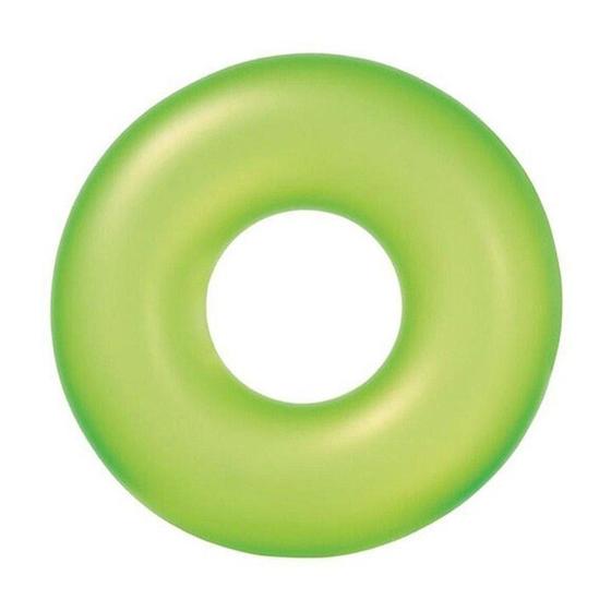 Imagem de Boia Inflável Verão Para Praia E Piscina Sun Way Modelo Circular Rosquinha 60 Cm ELP0380