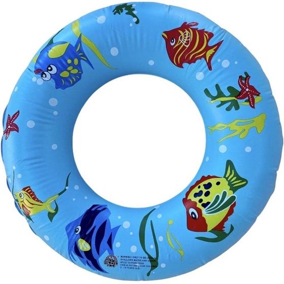 Imagem de Boia Redonda Fundo do Mar Infantil 60cm