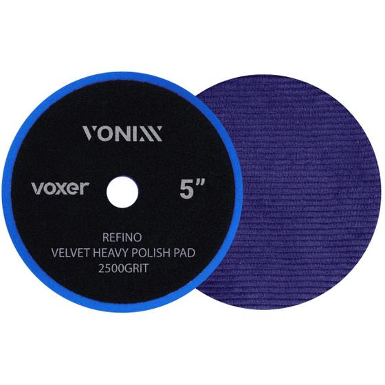 Imagem de Boina Veludo Voxer Azul Refino 5 2500grit Vonixx