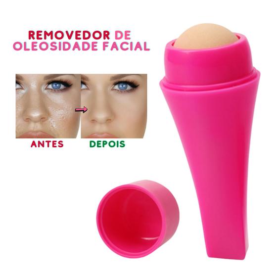 Imagem de Bola Absorvente Óleo Facial Pedra Vulcânica Limpeza Natural