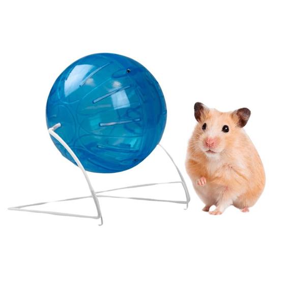 Imagem de Bola Acrílica 4 Em 1 Para Hamster Com Suporte - Savana