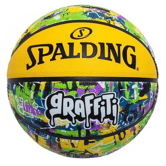 Imagem de Bola Basquete Spalding Graffiti Borracha Unissex