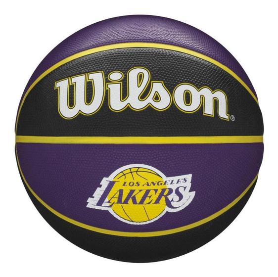 Imagem de Bola Basquete Wilson Nba Team Tribute Los Angeles Lakers