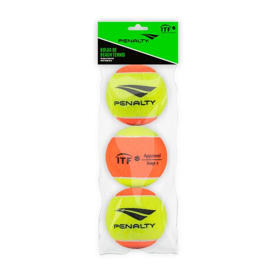 Imagem de Bola Beach Tennis Penalty Pack com 3 Bolinhas