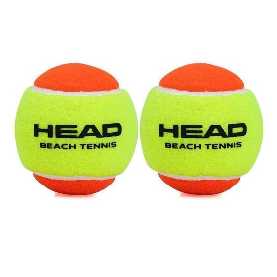 Imagem de Bola Bolinha Head Beach Tennis Stage 2 ITF Pack 6 Bolas