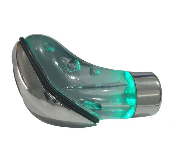Imagem de Bola Bolinha Manopla De Câmbio Naja 5 Marchas Led Verde