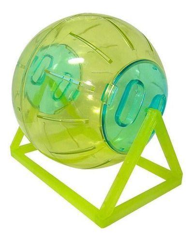 Imagem de Bola Brinquedo Para Roedores Play Ball Globo Hamster 11,5 Cm Multicolorido