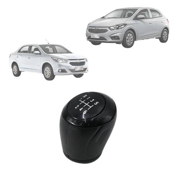 Imagem de Bola Câmbio Manopla Cobalt Joy Prisma Onix Spin 6 M Com Encaixe Pressão Ré Frente