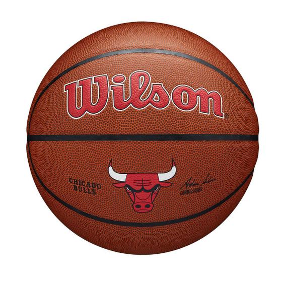 Imagem de Bola de Basquete NBA Chicago Bulls Wilson Team Alliance 7