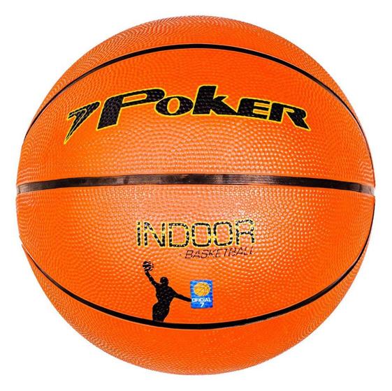 Imagem de Bola de Basquete Poker Indoor 7.0