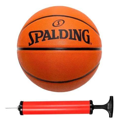 Imagem de Bola de Basquete Spalding Streetball + Bomba de Ar