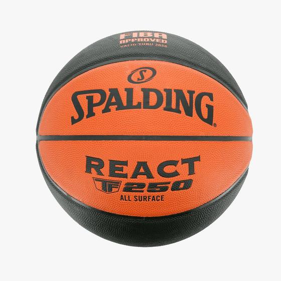 Imagem de Bola de Basquete Spalding Tf-250 React Fiba - Tam 5