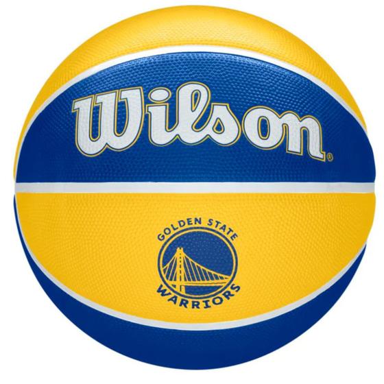 Imagem de Bola de Basquete Tribute Externa Performance Cover Tamanho 7 NBA Logotipo Times Wilson