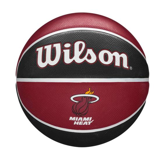 Imagem de Bola de Basquete Wilson NBA Miami Heat Team Tribute