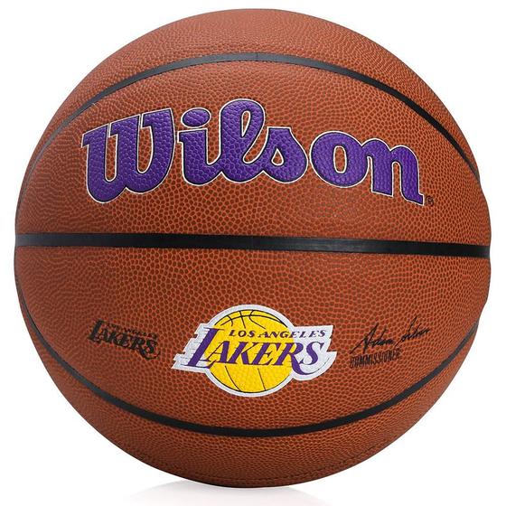 Imagem de  Bola de Basquete Wilson NBA Team Alliance LA Lakers Tam 7