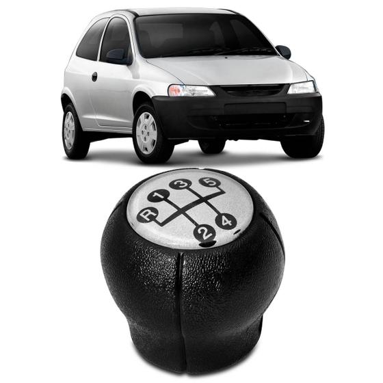 Bola de Câmbio Manopla Celta 2001 a 2008 Preto com Lente Prata Redonda Menor preço em Bola de Câmbio Manopla Celta 2001 a 2008 Preto com Lente Prata Redonda