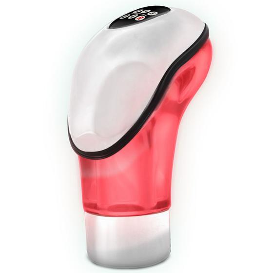 Bola de Câmbio Manopla Naja Universal Cromada LED Vermelho Tuning Menor preço em Bola de Câmbio Manopla Naja Universal Cromada LED Vermelho Tuning
