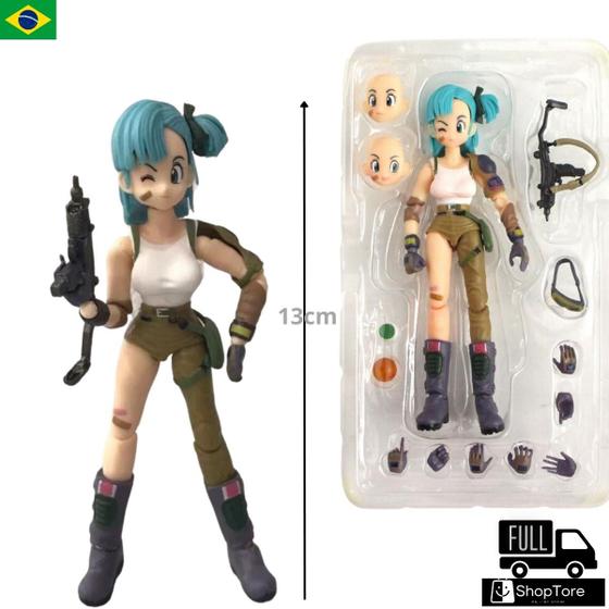 Imagem de Bola De Dragão Anime SHF BULMA PVC Ação Figura Modelo Caixa De Brinquedos