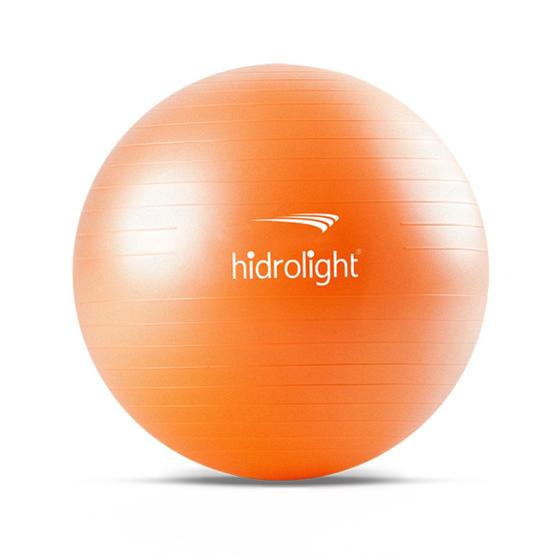 Imagem de Bola de Exercícios 55cm Laranja Hidrolight