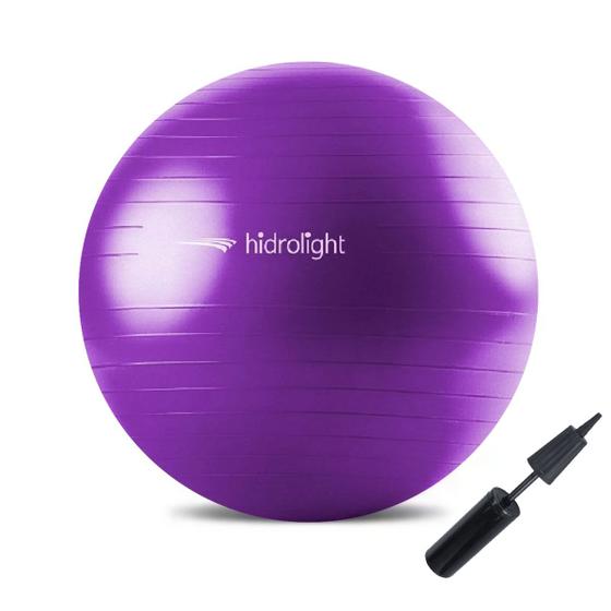 Imagem de Bola de Exercicios Violeta 45cm Hidrolight