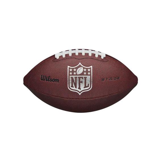 Imagem de Bola de Futebol Americano NFL Stride Dual Lace Ultimate Grip Leather Wilson