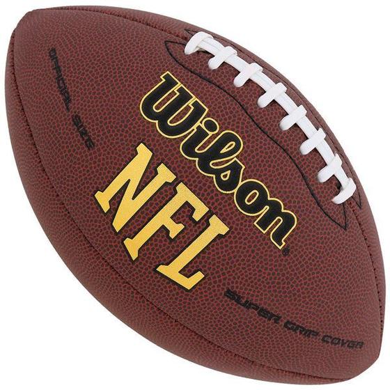 Imagem de Bola de Futebol Americano WILSON NFL SUPER GRIP ULTRA GOLD - OFICIAL