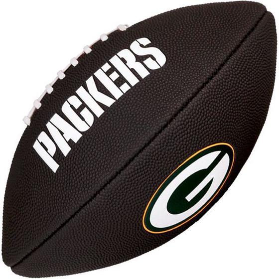 Imagem de Bola de Futebol Americano Wilson NFL Team GREEN BAY PACKERS Black