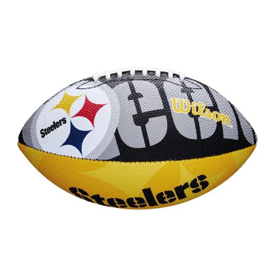Imagem de Bola De Futebol Americano Wilson Team Jr Pittsburgh Steelers