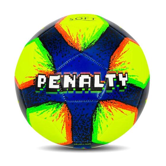 Imagem de Bola de Futebol de Campo Penalty Giz N4 XXIII Amarelo/preto