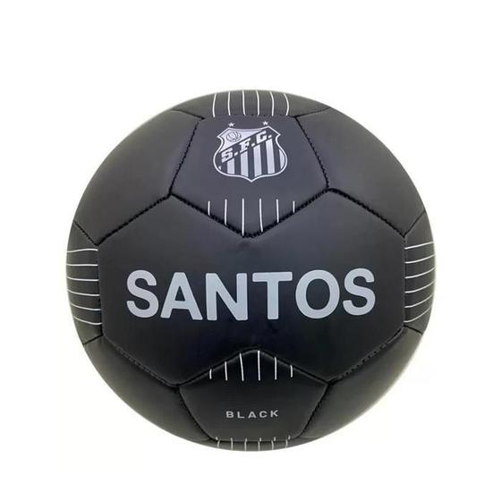 Imagem de Bola De Futebol De Campo Santos Black