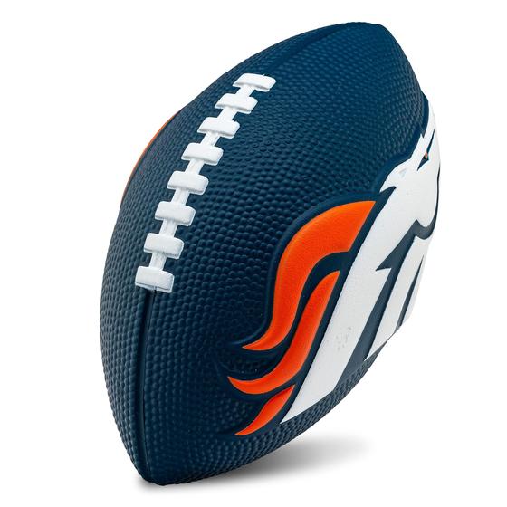 Imagem de Bola de Futebol de Espuma Franklin Sports NFL Denver Broncos - Tamanho 8.5 Infantil