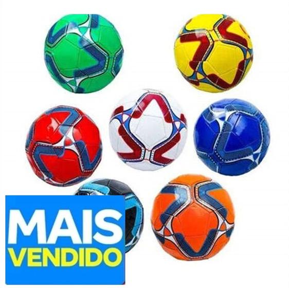 Imagem de Bola de Futebol Infantil Futsal Campo Sintetico Espelhado N 5