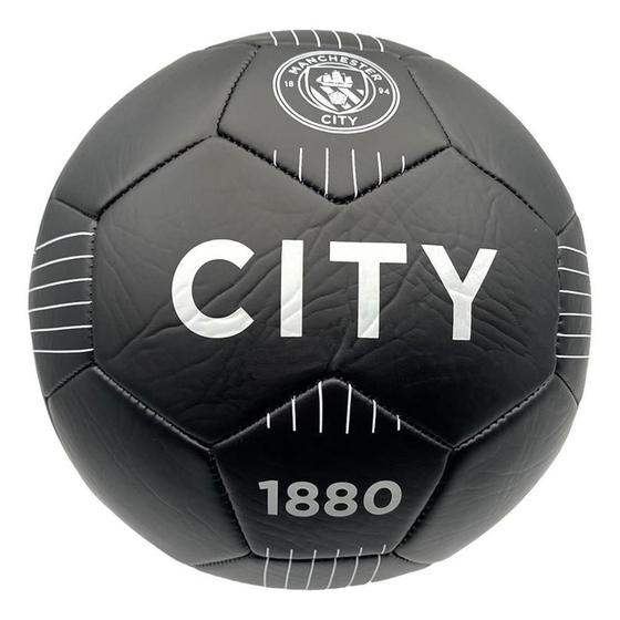 Imagem de Bola De Futebol Manchester City Black Oficial 5