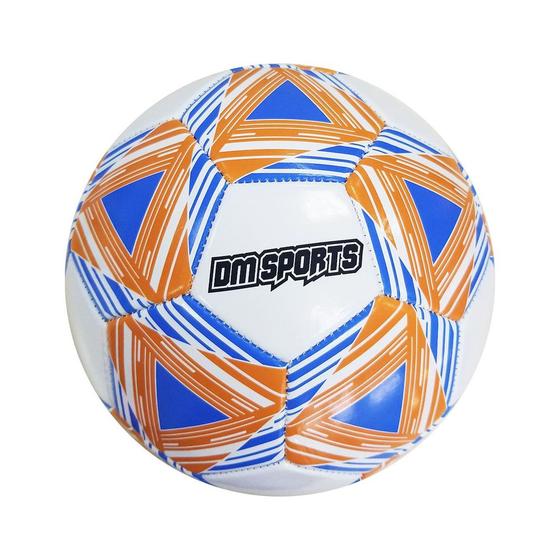 Imagem de Bola de Futebol PVC - Laranja e Azul - DM Toys