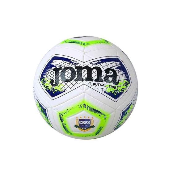 Imagem de Bola De Futsal Furia Cbfs J100 Branco/Verde/ul Joma