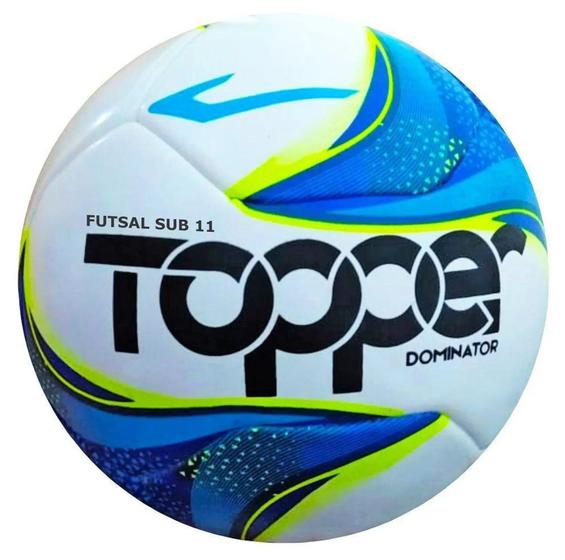 Imagem de Bola De Futsal Futebol De Salão Topper Dominator TD1 Sub 11 Adulto Unissex Ref 3083