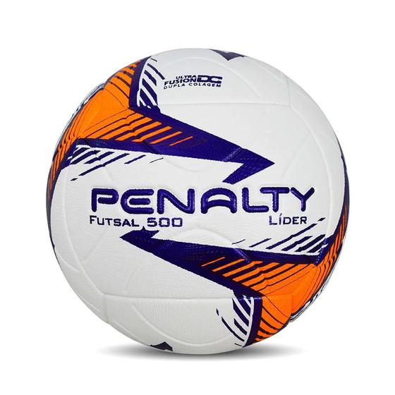 Imagem de Bola de Futsal Penalty Lider Xxiv Branco/laranja